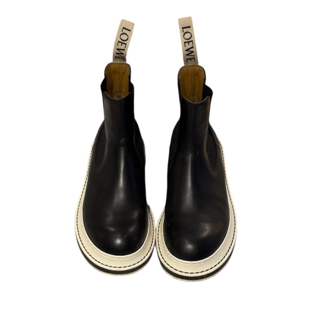 Loewe Black Chelsea Boots | 38